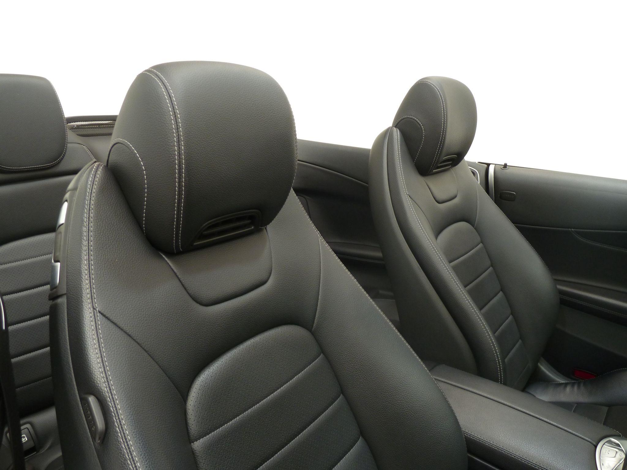 Mercedes-Benz C Class 2.0 C200 AMG Line Cabriolet +   <br/><br/>SAT NAV + RED SOFT TOP