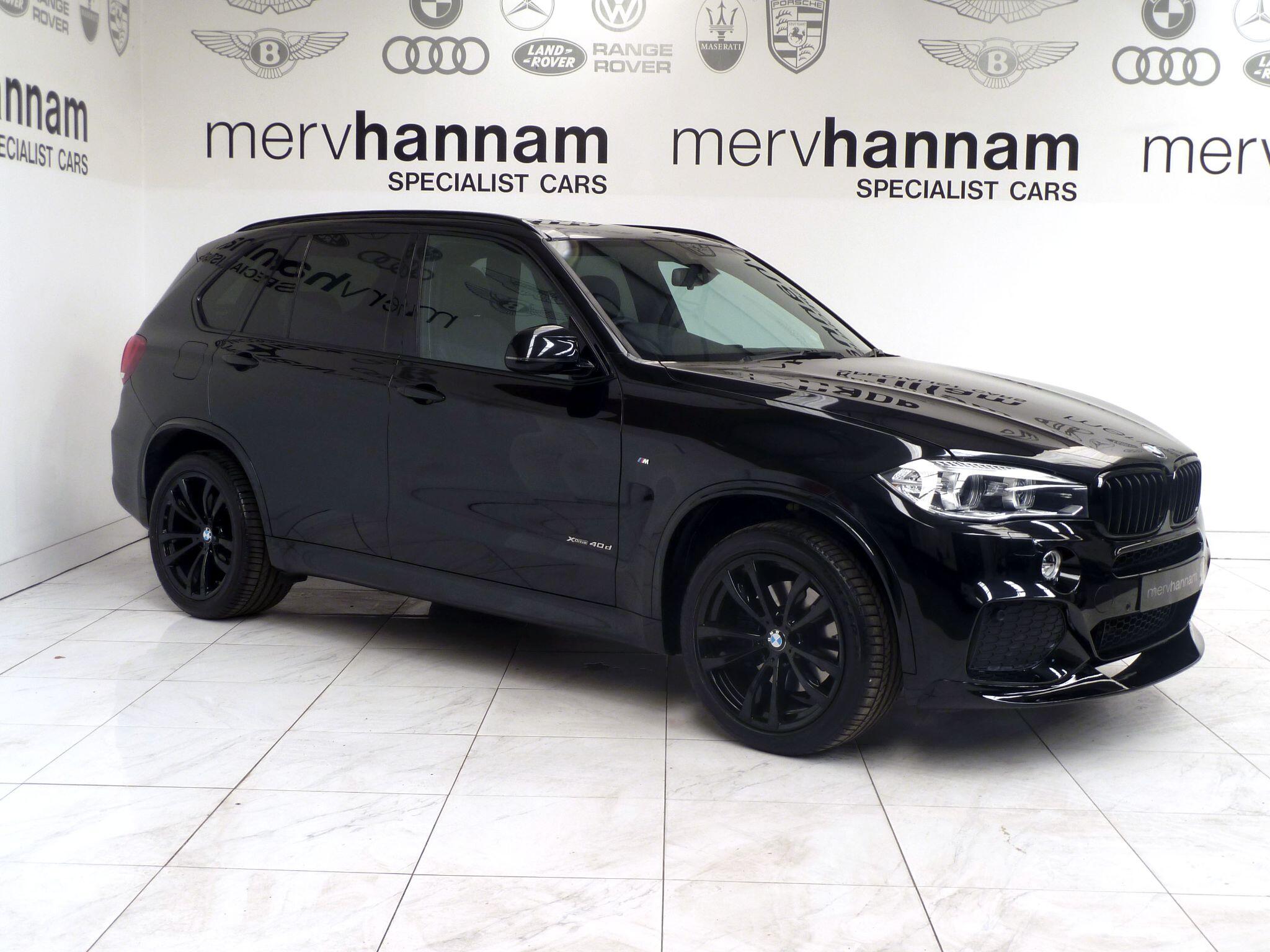 BMW X5 3.0 40d M SportxDrive   <br/><br/>BLACK PACK +PAN ROOF +7 SEATS
