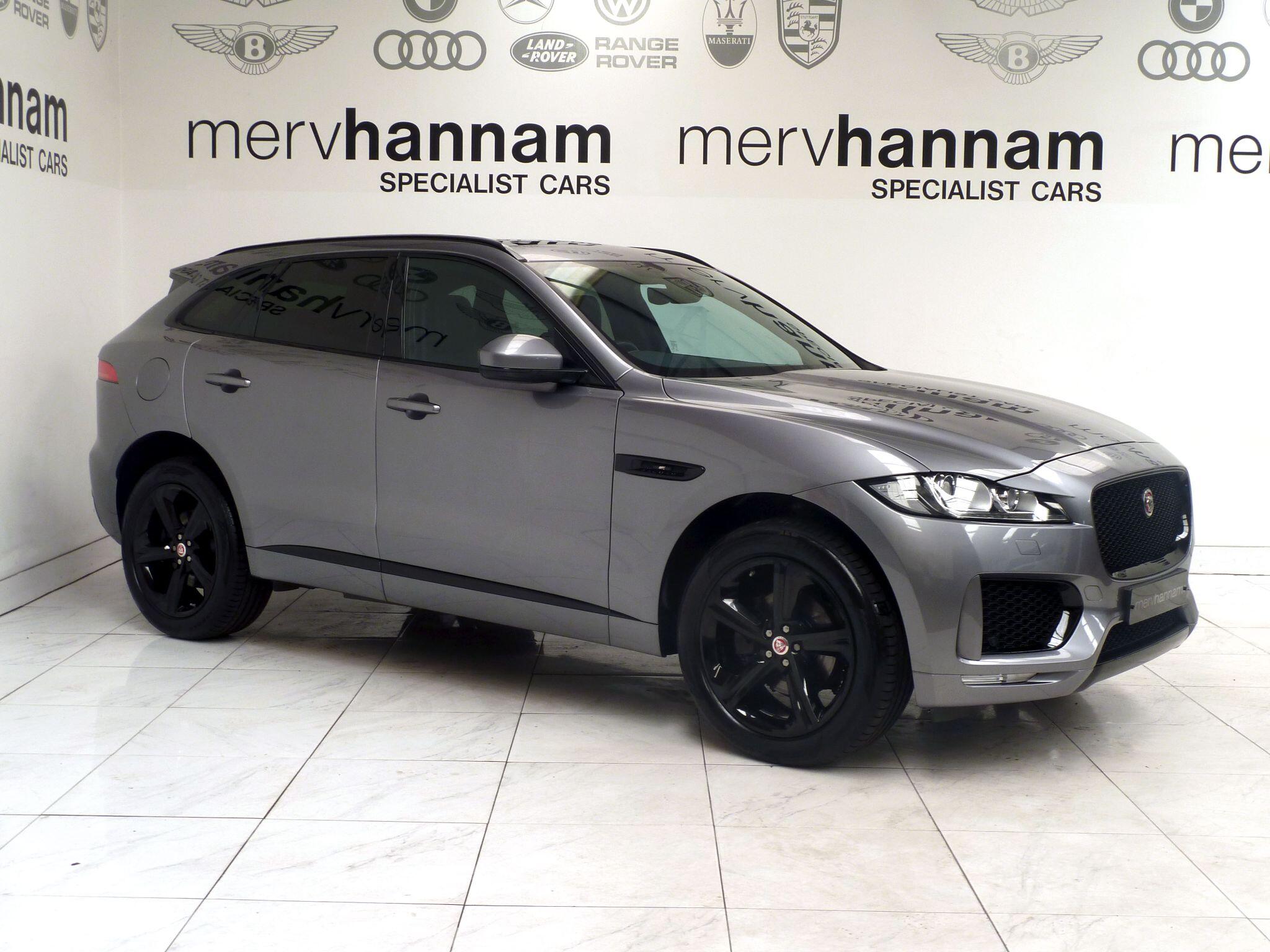 Jaguar F-PACE 2.0 D180 Chequered FlagAWD   <br/><br/>PAN ROOF + BLACK DESIGN PACK