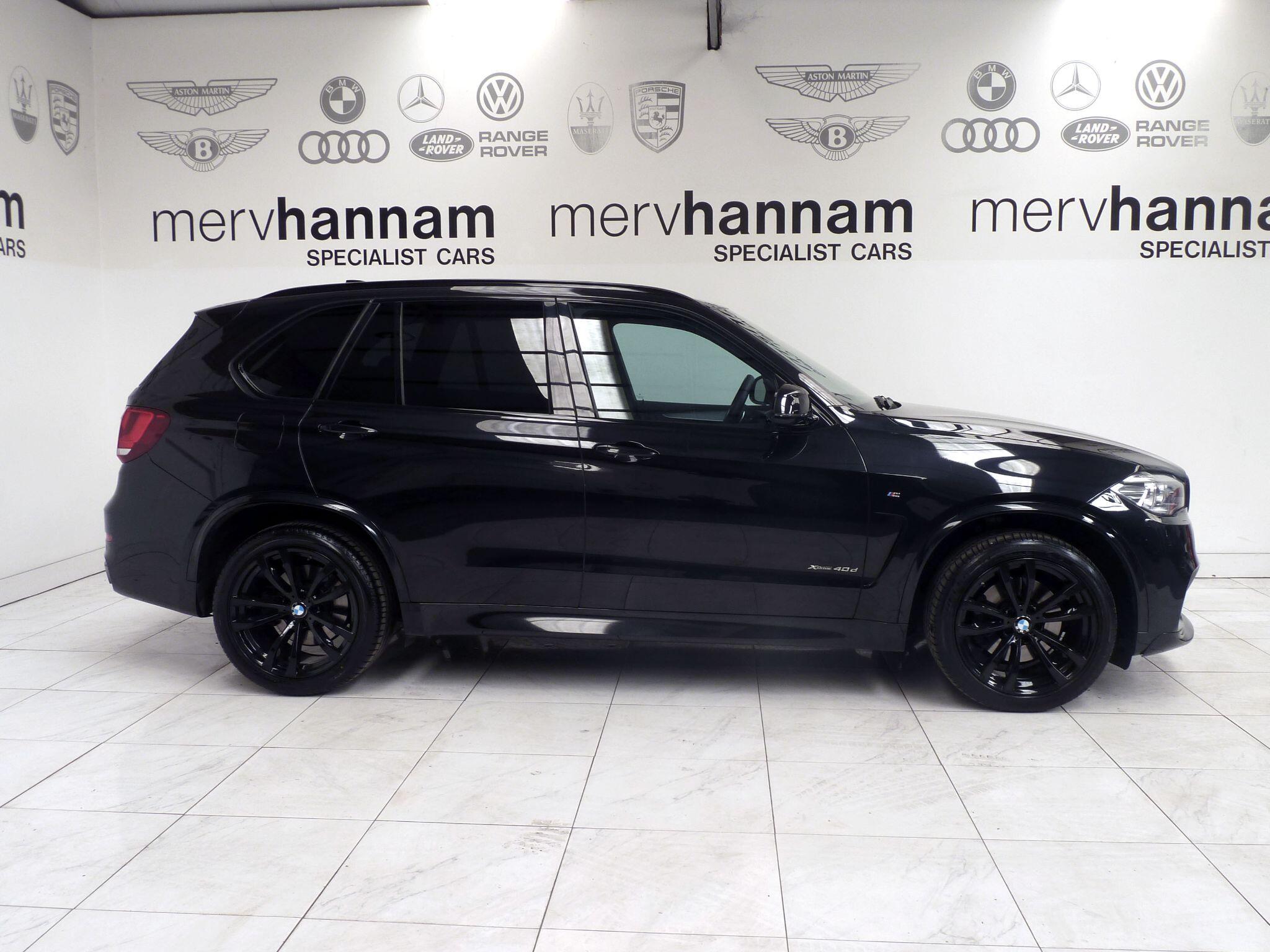 BMW X5 3.0 40d M SportxDrive   <br/><br/>BLACK PACK +PAN ROOF +7 SEATS