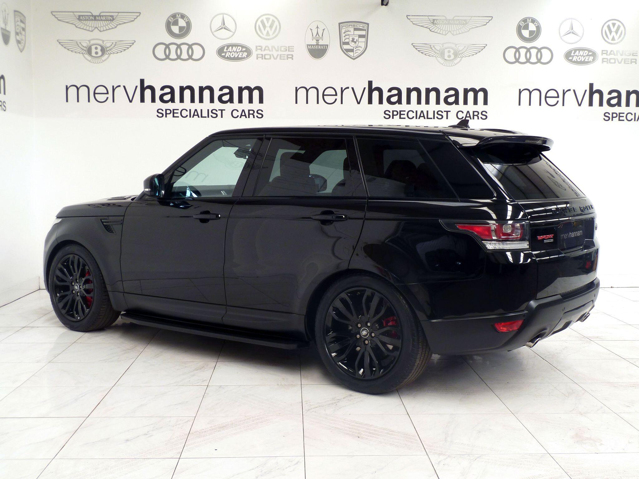 Land Rover Range Rover Sport 3.0 SD V6 HSE SUV  Diesel   (292 ps)<br/><br/>PAN ROOF + BLACK PACK + STEPS